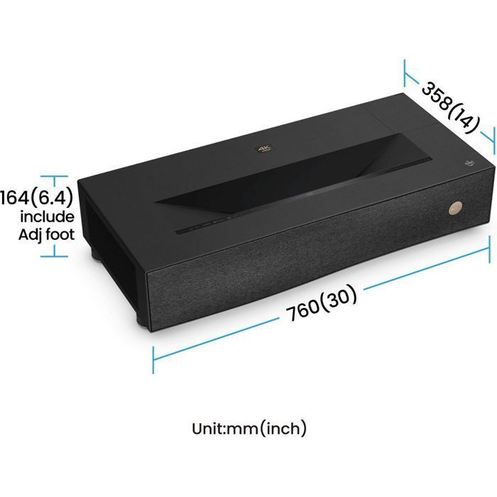 4K-projektor - BENQ - V5010i - Laser - 2500 ANSI-lumen - Svart