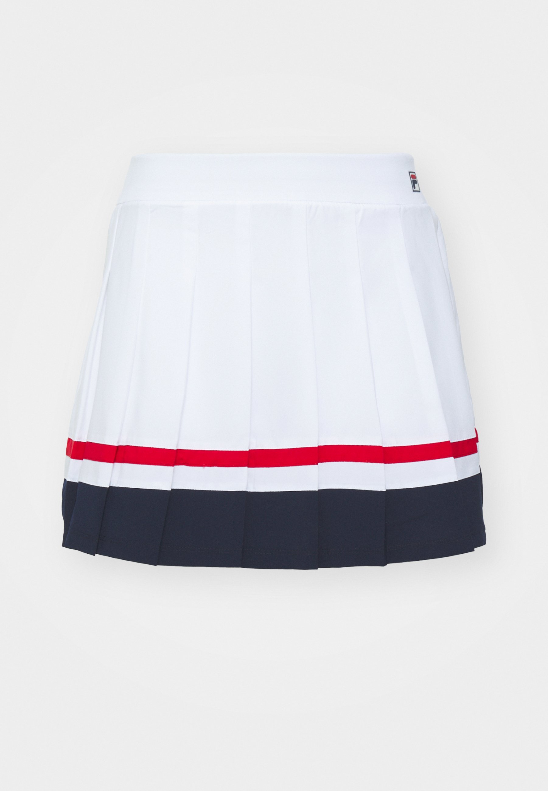 Fila SKORT SABINE - Saia esportiva - branco/marinho