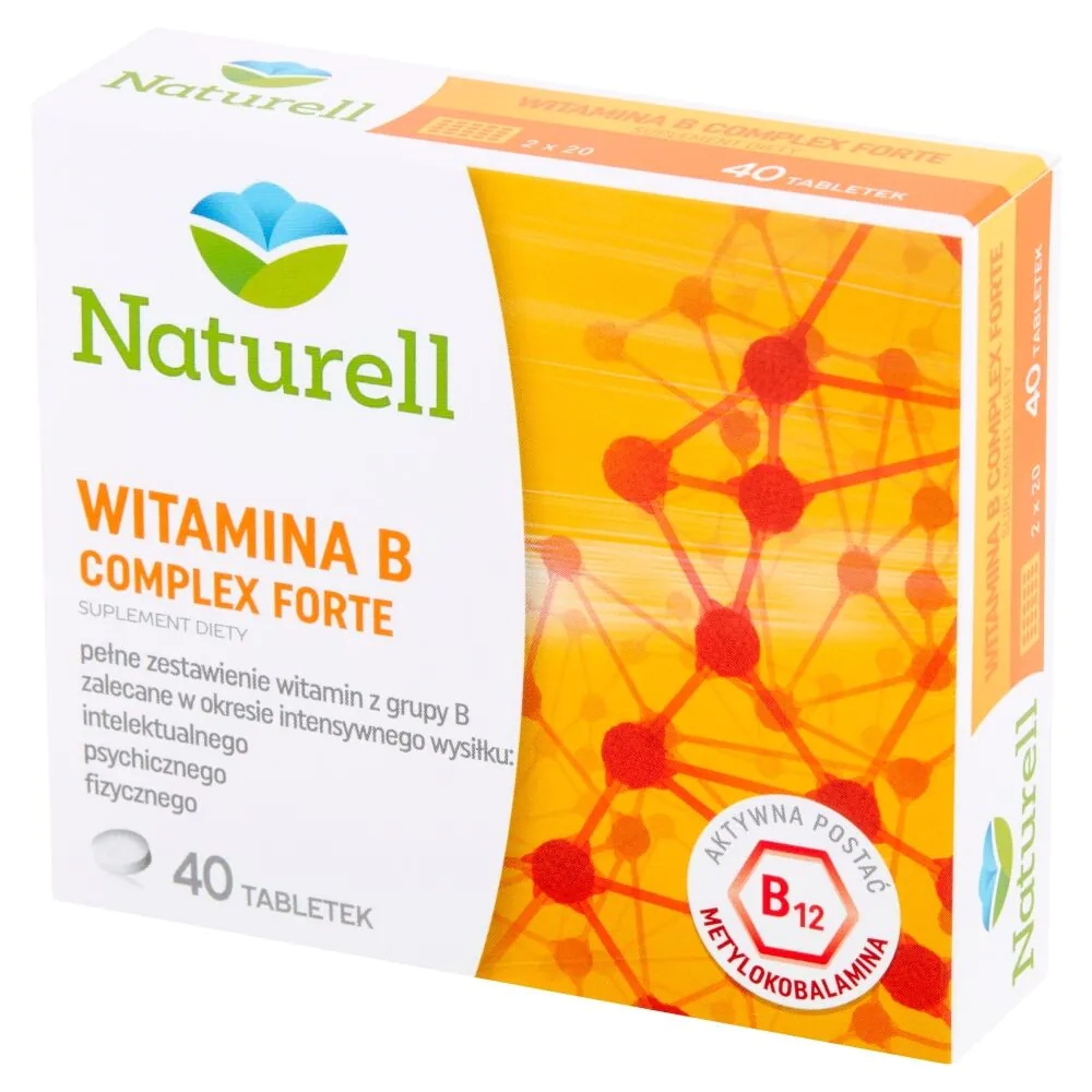 Naturell Witamina B Complex Forte, Tabletki