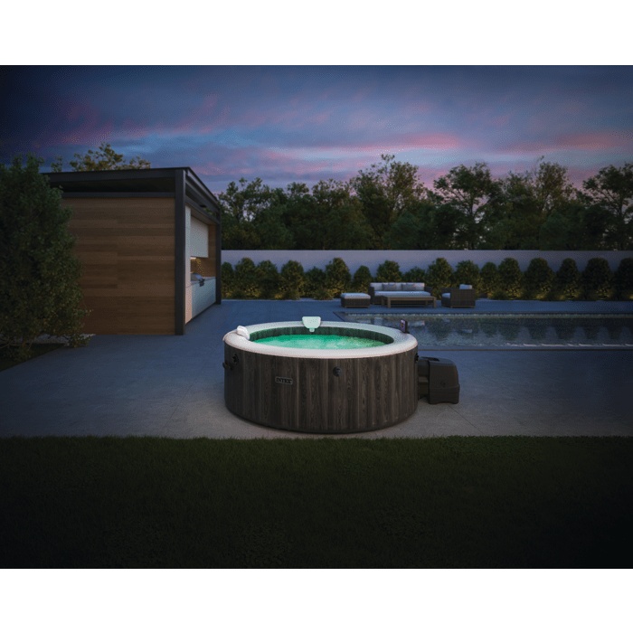 Spa gonflable INTEX - Baltik - 216 x 216 x 71 cm - 6 places - Carré - 28442NP