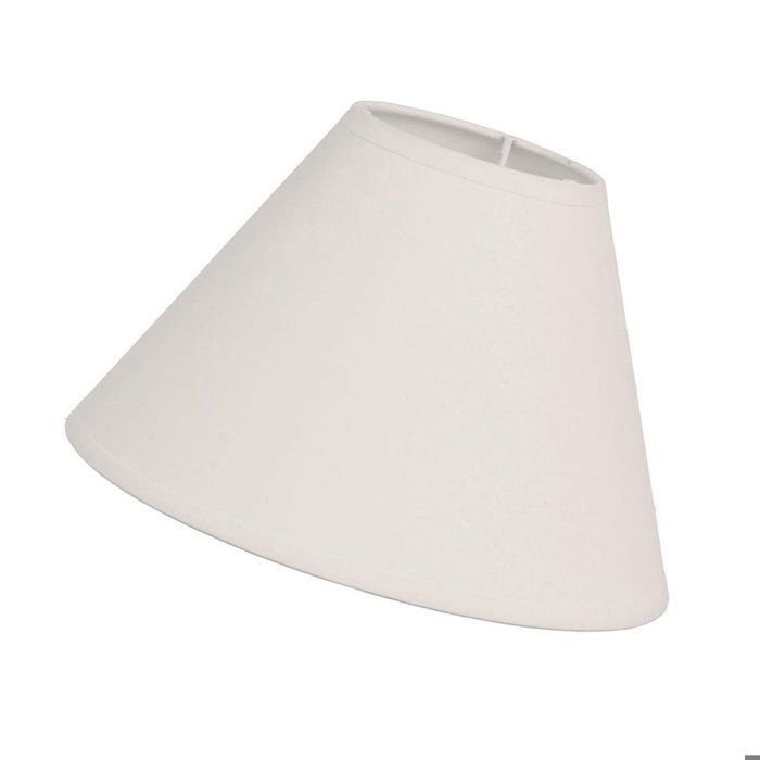 Beige conical lampshade – Height 14.5 cm