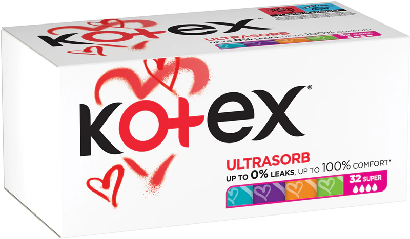 Kotex UltraSorb Super tampon