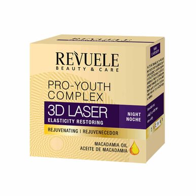 Revuele Pro-Youth Complex 3D Laser nočna krema proti staranju in utrujenosti 50 ml 50 ml