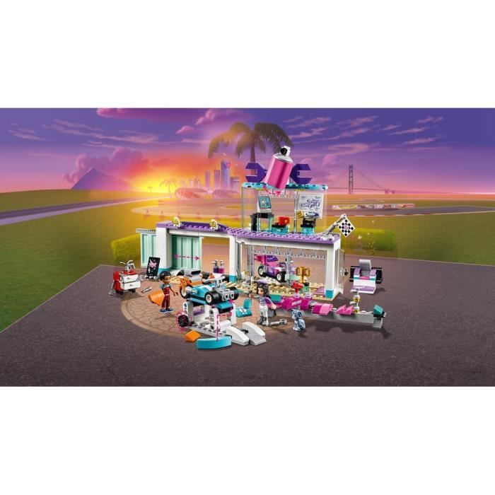 LEGO® Friends 41351 Karting-autojen muokkaustyöpaja