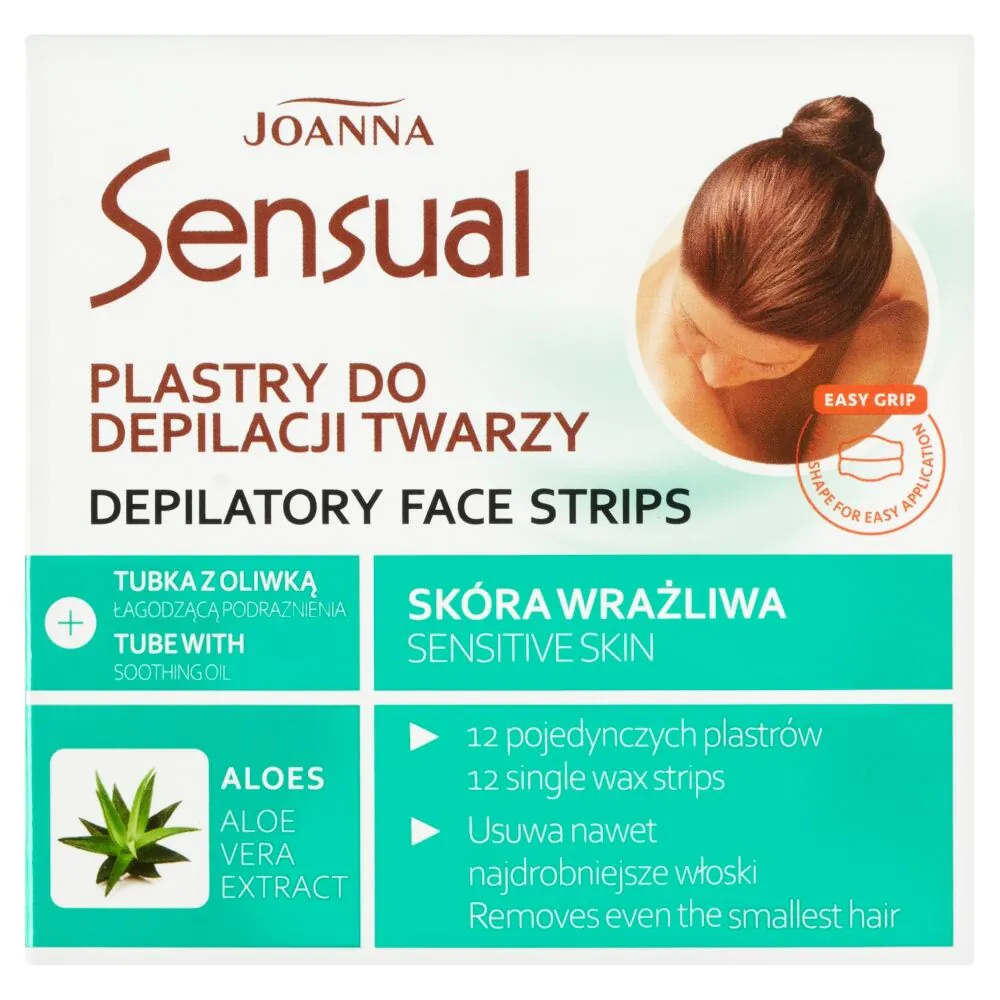 Joanna Sensual Plastry do Depilacji Twarzy