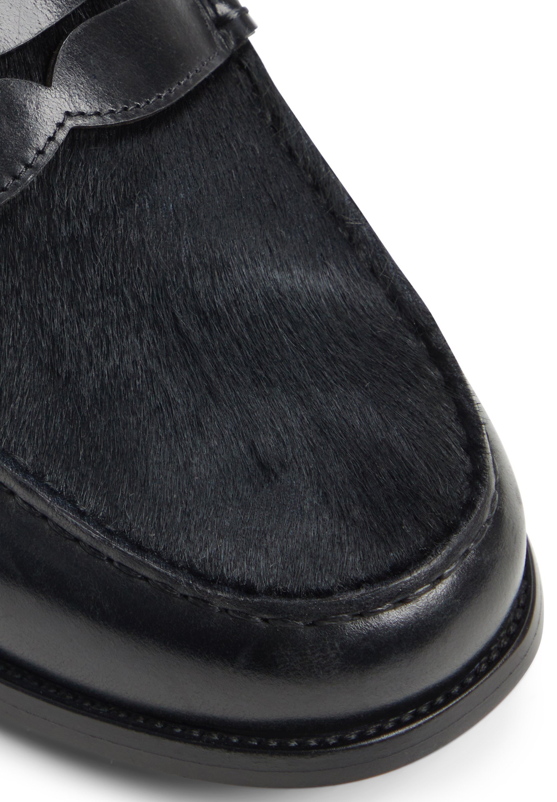 ALDO Smart slip-ons - open zwart