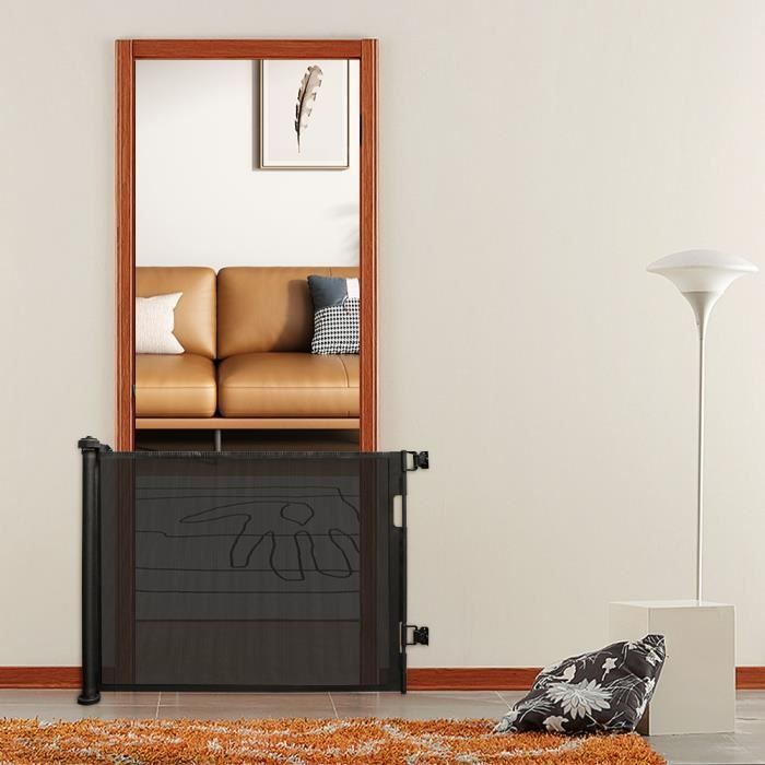 OHMG!!! Safety gate for stairs and doorways, 0-150cm, safety latch for children and pets
