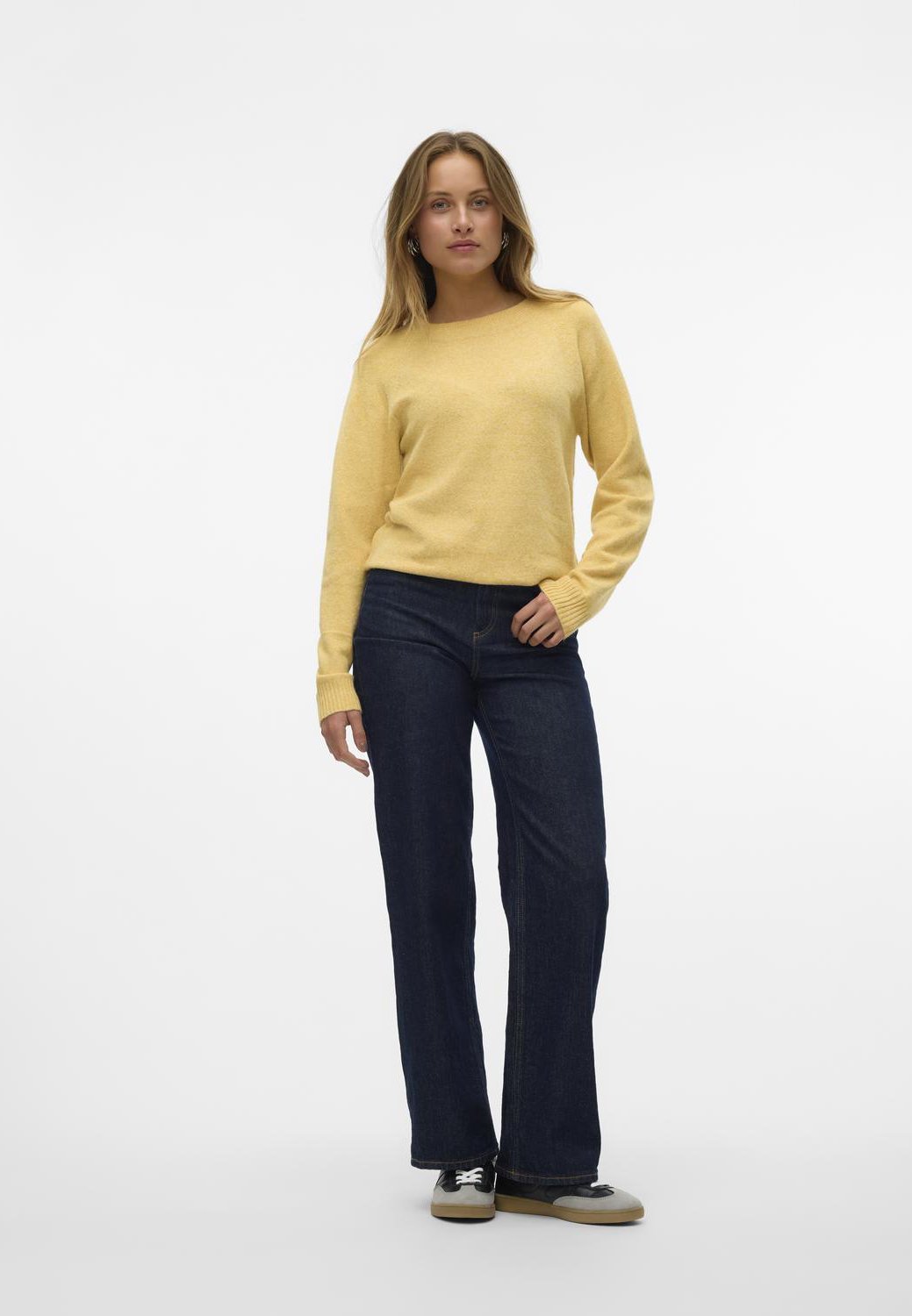 Vero Moda VMDOFFY - Trui - gouden kruiden