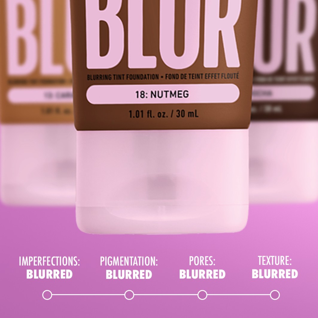 NYX Professional Makeup Foundation Bare With Me Blurring Tint Foundation - 30 ml