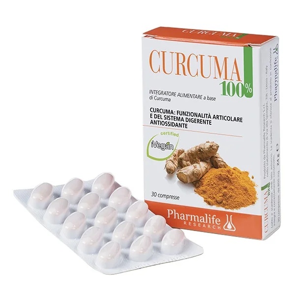 PHARMALIFE Curcuma 100 % 30 comprimés