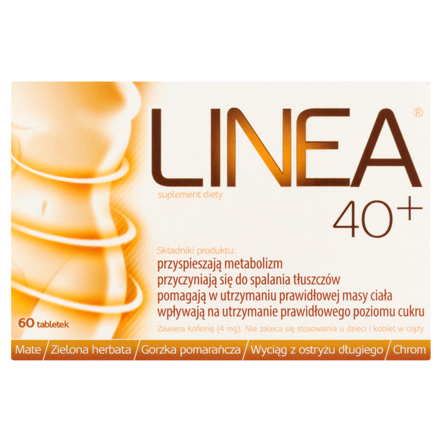 Linea kosttilskud 60 tabletter 40+