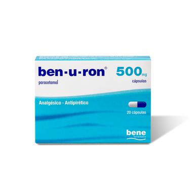 Ben-u-ron Ben-u-ron 500 mg 20 kapsul 20 kapsul
