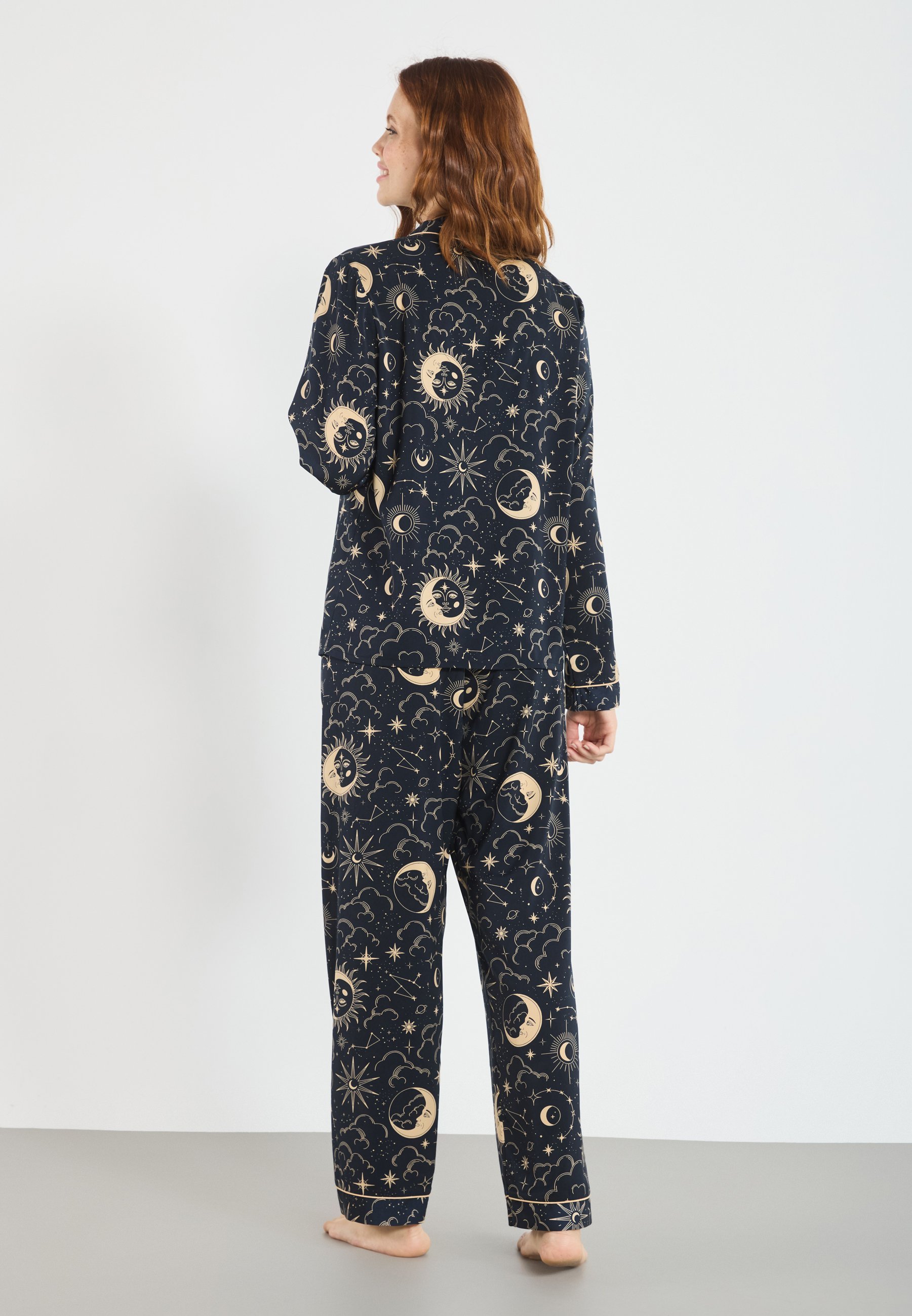 Even&Odd SET - Pyjama's - zwart