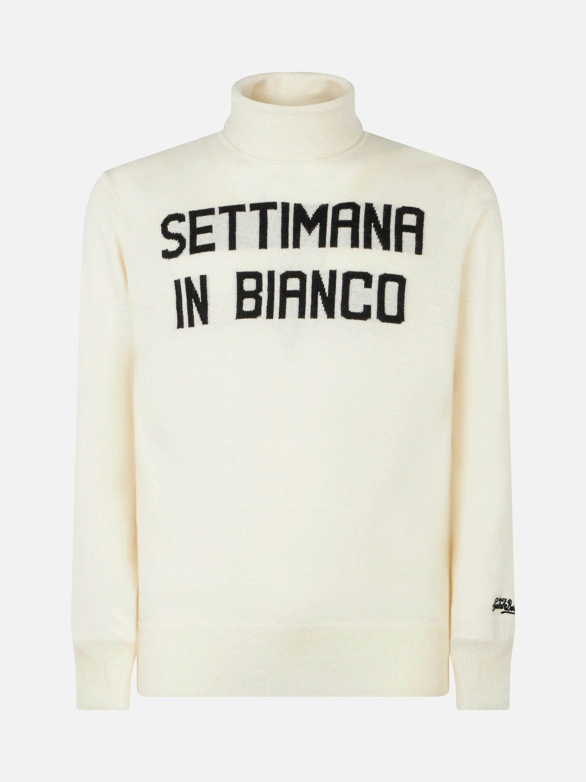 Herencoltrui met jacquardprint, Week in White