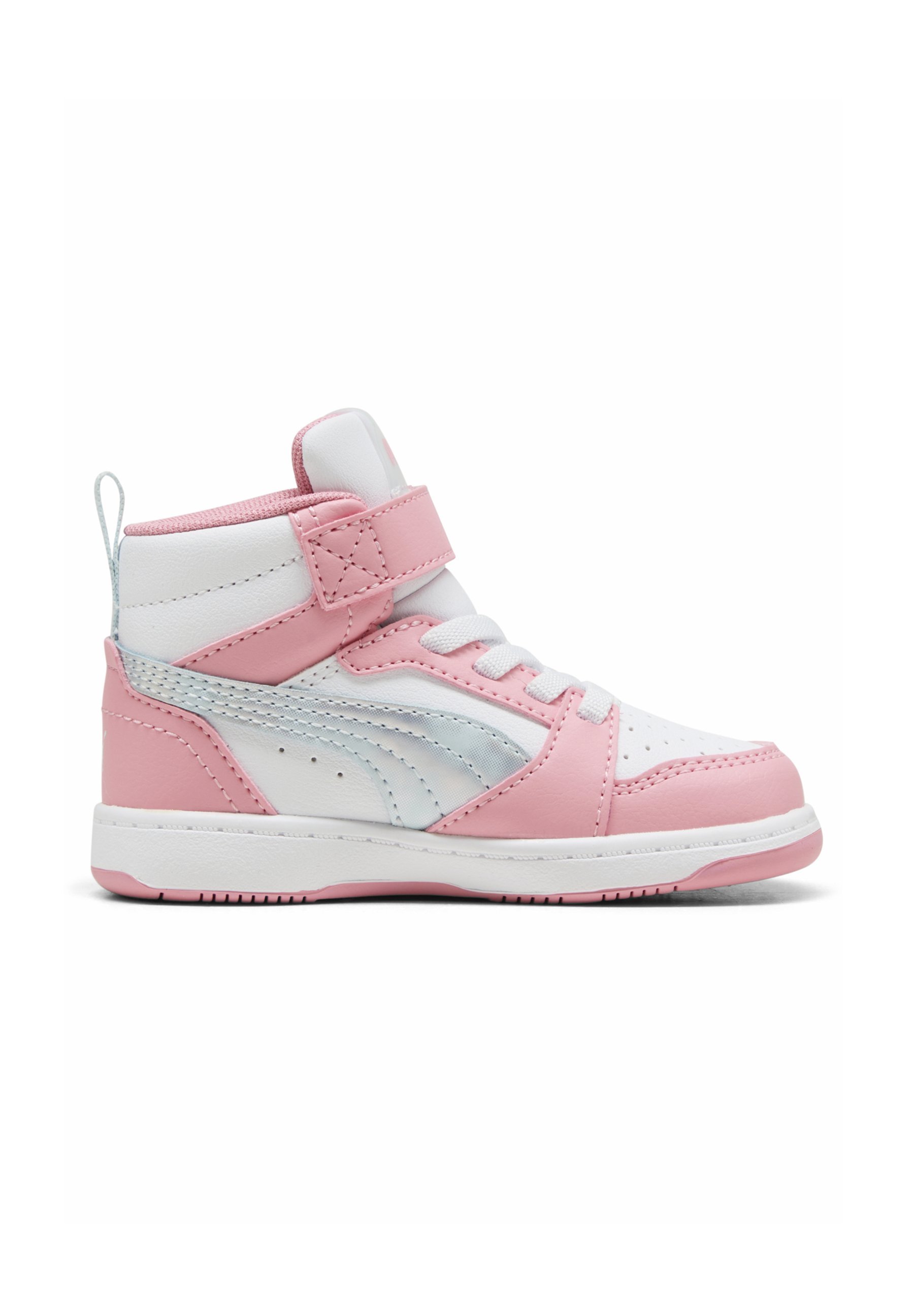 Puma REBOUND MID SPACE BELLE SNEAKERS - Babyschoenen - zeeglas/rozelandschap/wit