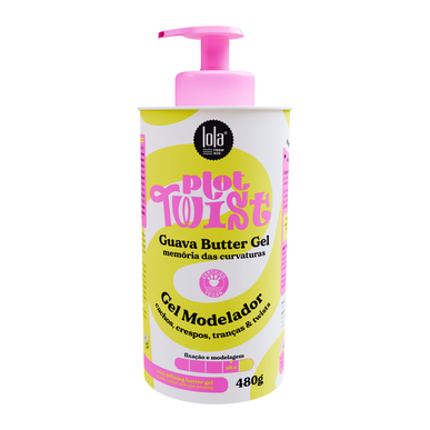 Lola Cosmetics Plot Twist Guava Butter Gel -muotoilugeeli kiharoille 480g
