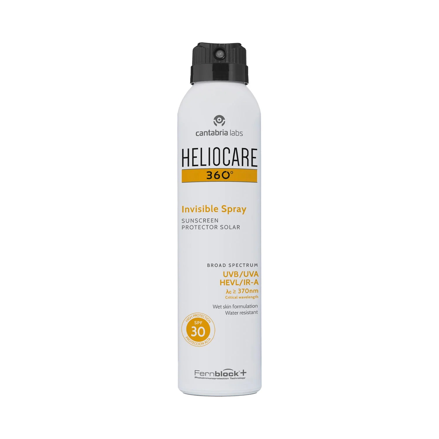 HELIOCARE Heliocare 360° Invisible Spray SPF 30 Body Sunscreen 200 ml Snelle absorptie