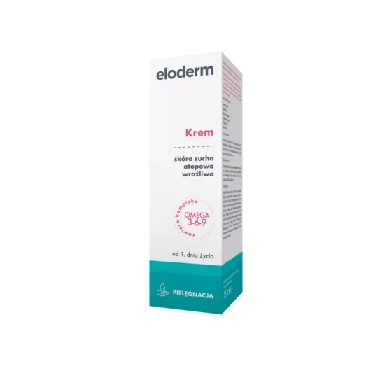 Eloderm krem skóra sucha, atopowa, wrażliwa od 1 dnia życia 75 ml