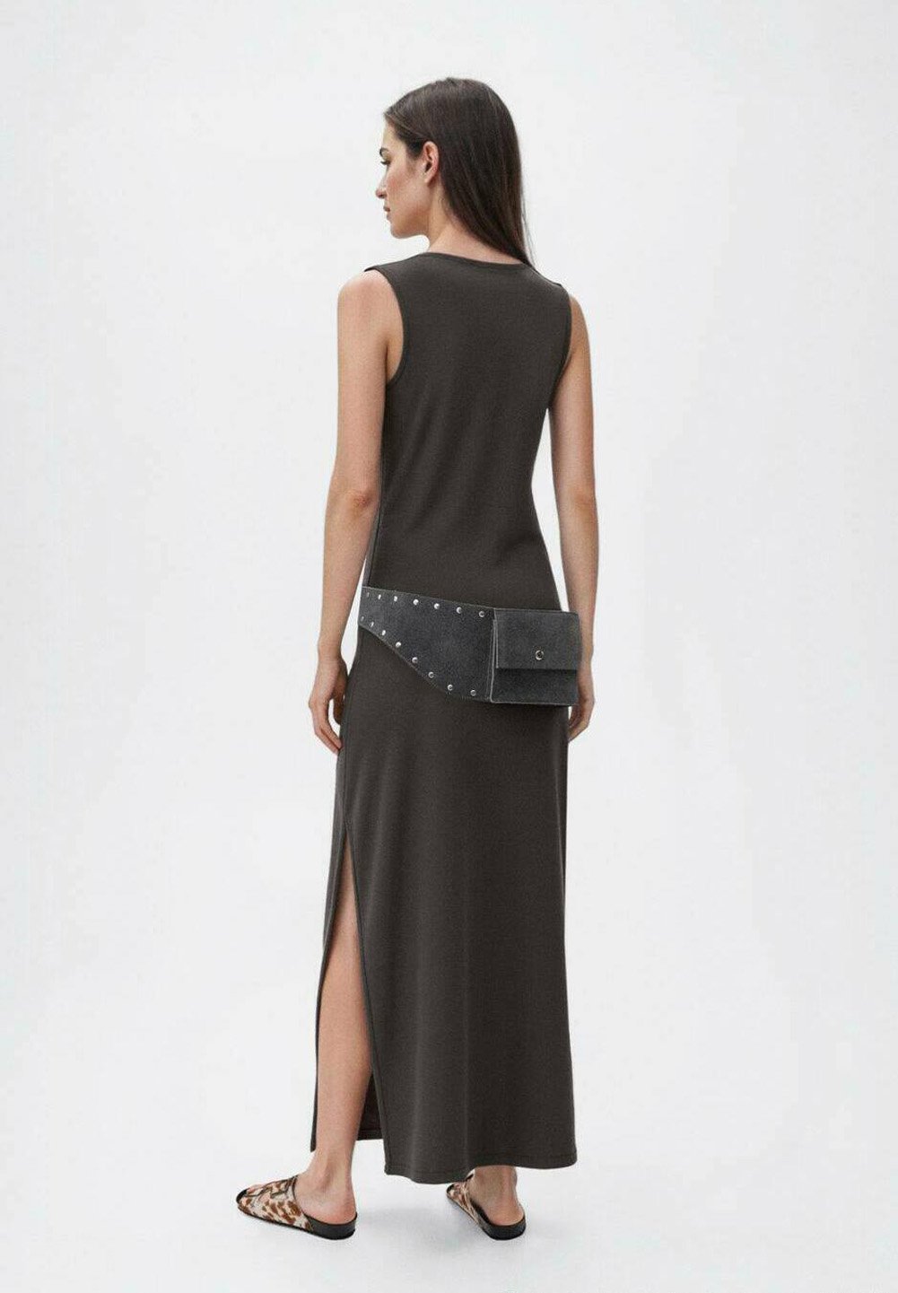 Mango Kids TEEN - Robe maxi - anthracite