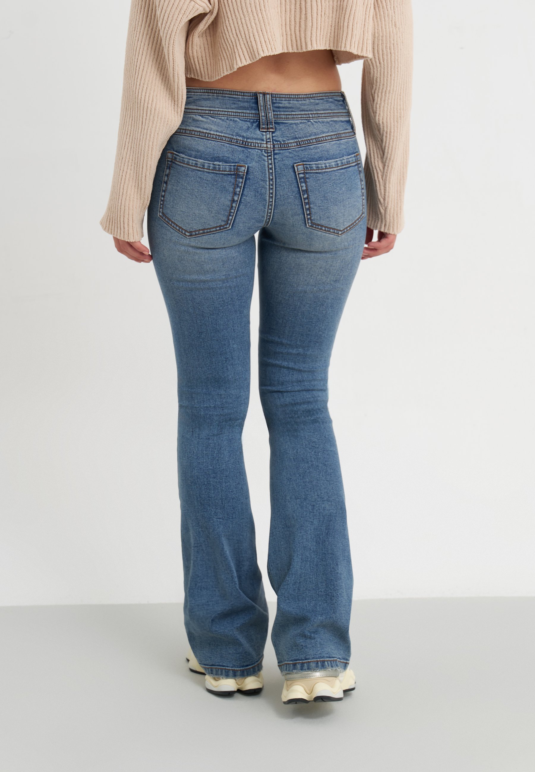 Even&Odd Bootcut jeans - blauwe denim