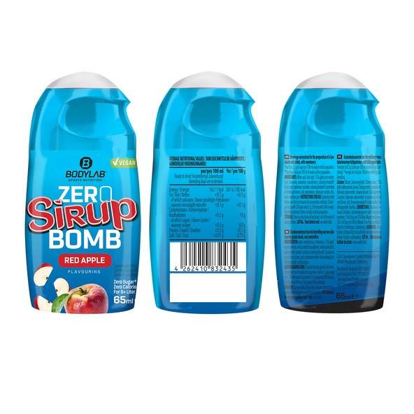 Bombă cu sirop zero, mix de 5 bucăți