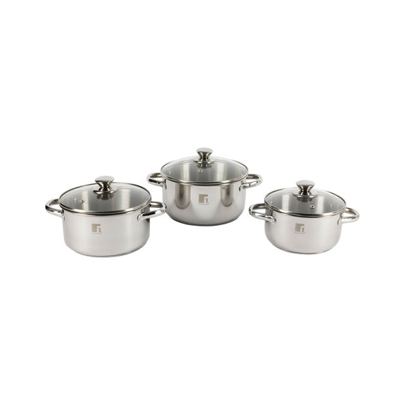 Alea Cookware Set 18/22/26 cm, 6-piece