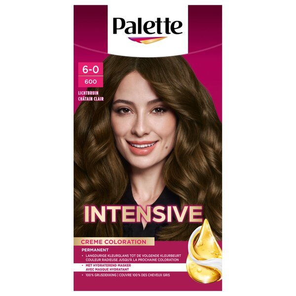 Schwarzkopf Poly Palette 600 gaiši brūna matu krāsa, 115ml