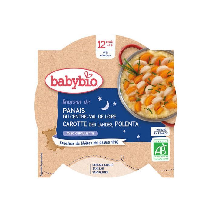 Babybio Pastinaak & Wortel Zoetigheid met Bieslook 230g