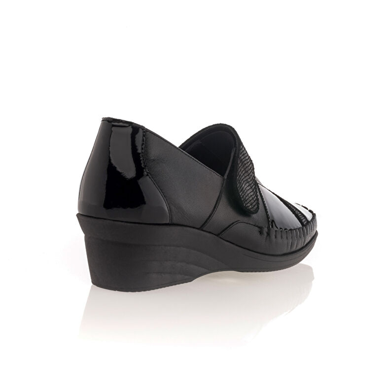 Schwarze Damen-Komfortschuhe