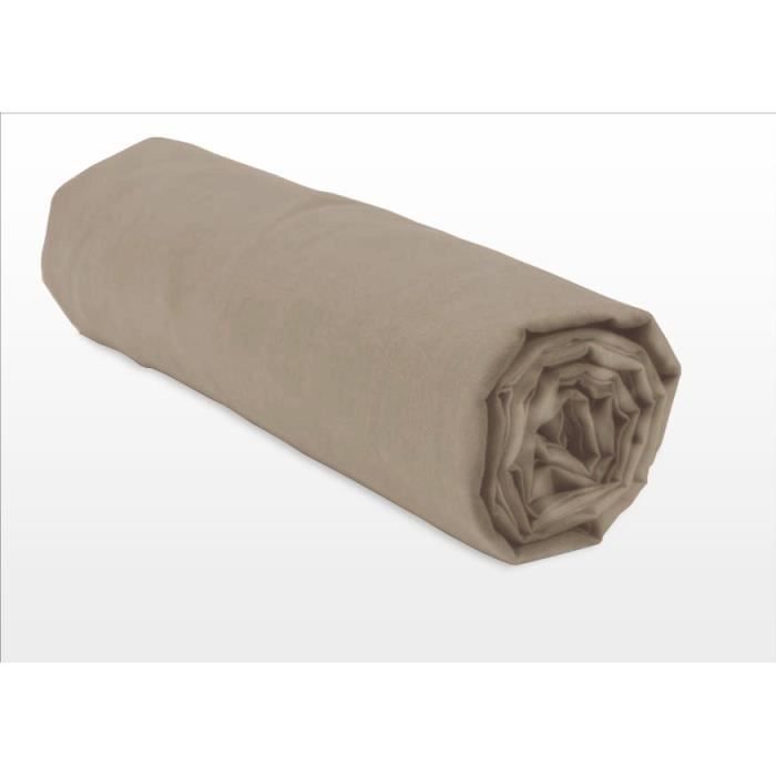 Sábana bajera ajustable - HOME LINGE PASSION - 140x190 cm - 100% algodón - Etiqueta OEKO-TEX