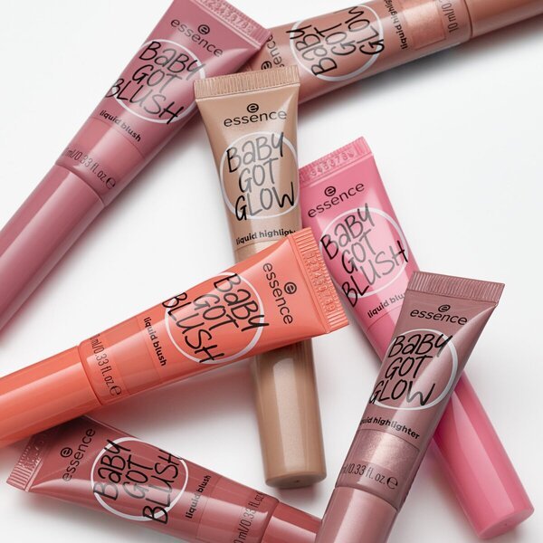 Essence Baby Got Blush šķidrais vaigu sārtums 30 Dusty Rose 10ml
