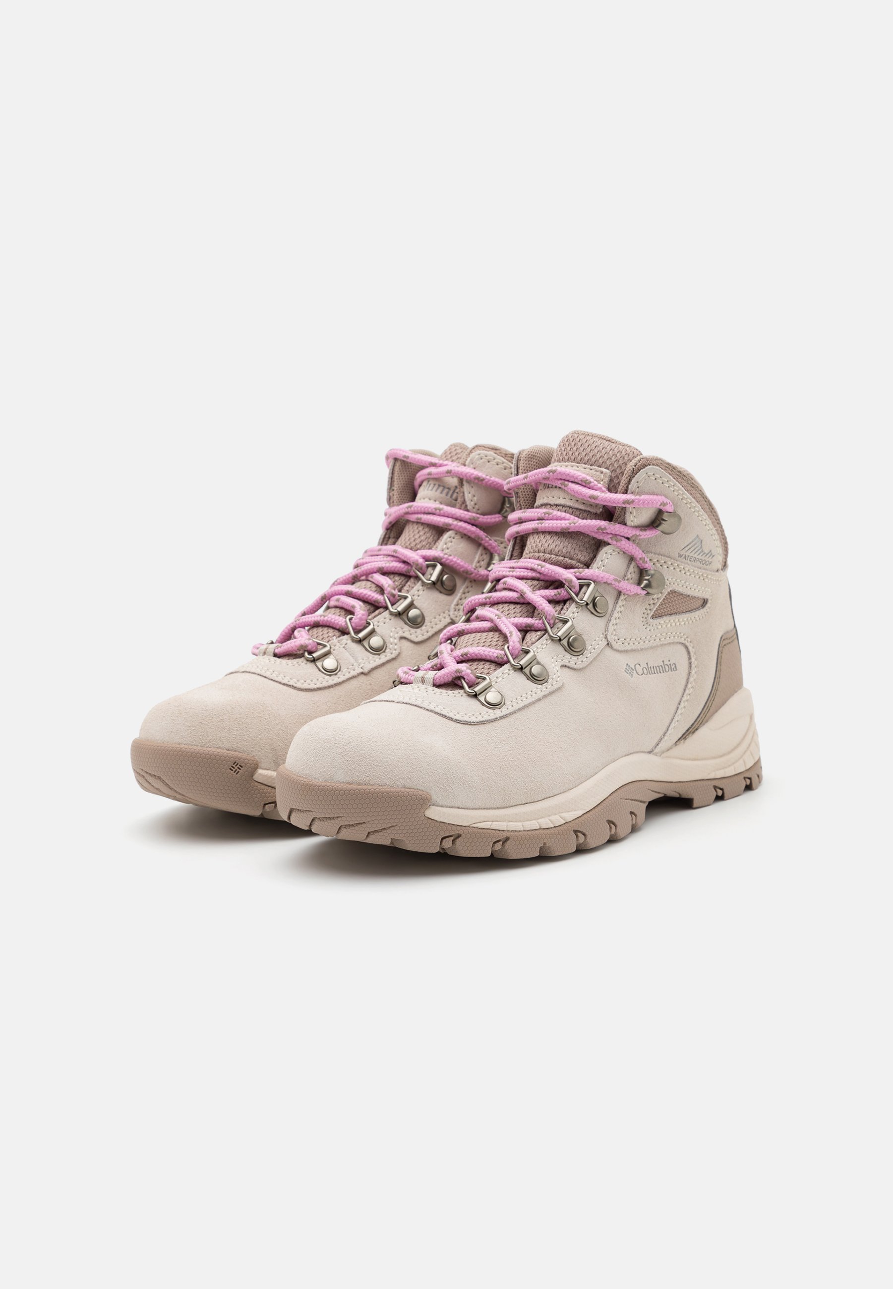 Columbia NEWTON RIDGE™ PLUS WATERPROOF AMPED - Scarpe da trekking - pietra scura/cosmo