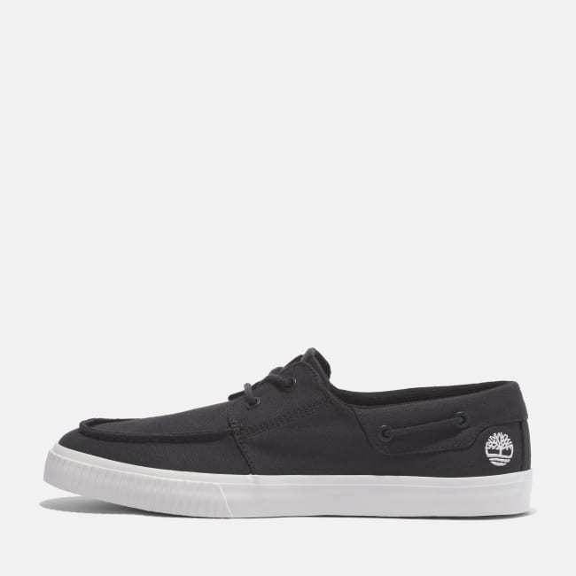 Sneaker Bassa Stringata da Uomo in colore nero