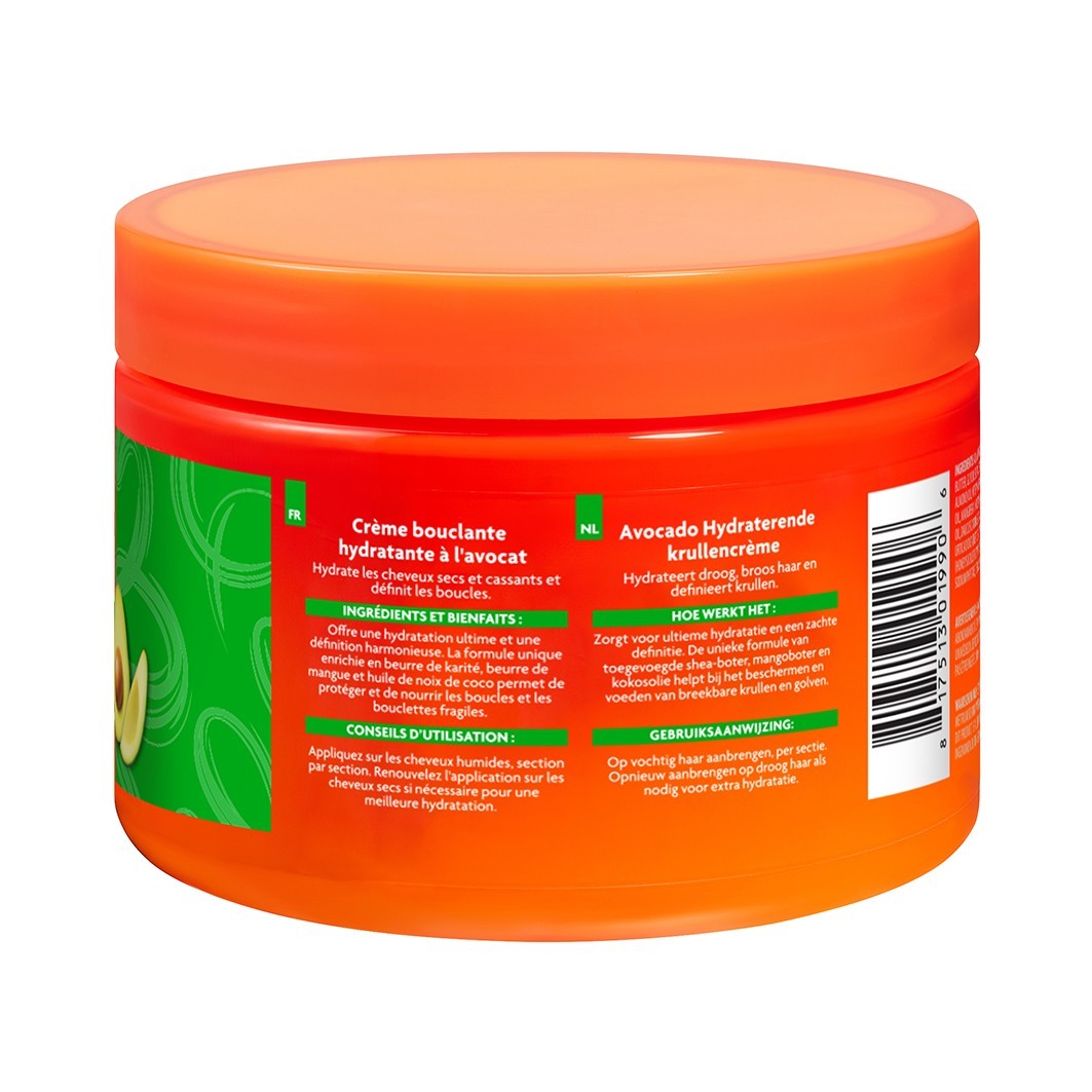 Cantu Crème bouclante hydratante à l'avocat