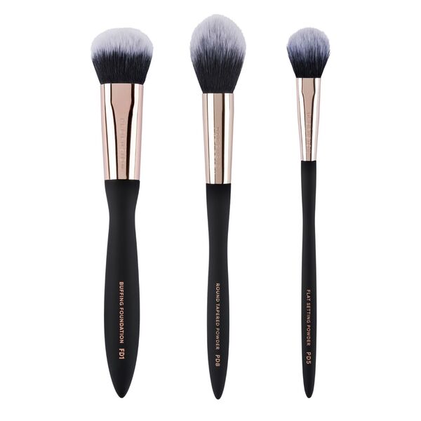Profusion Cosmetics Arcápolási Alapanyagok - 3 Részes Arcsecset Készlet