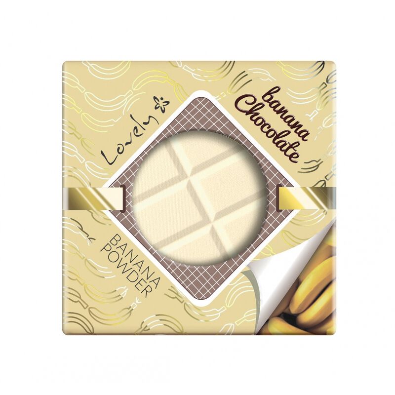 Poudre de chocolat à la banane délicieuse