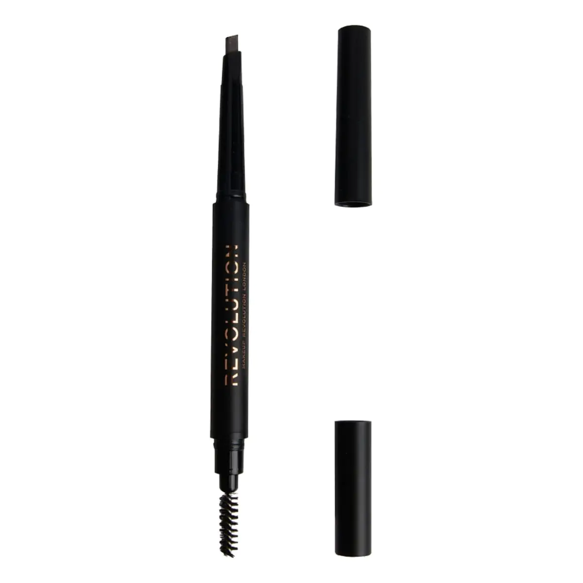MAKEUP REVOLUTION Duo Brow Definer Pencil Kredka do brwi Medium Brown 0,3g