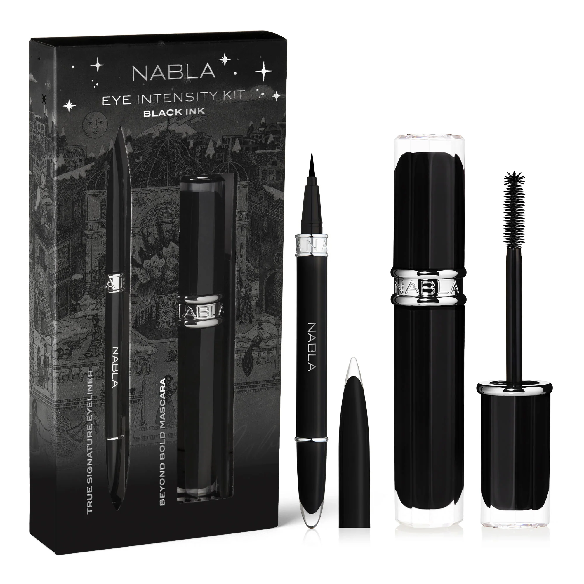 Occhi True Signature x Beyond Bold - Eye Intensity KIT - Cofanetto Make Up, Mascara, Eyeliner