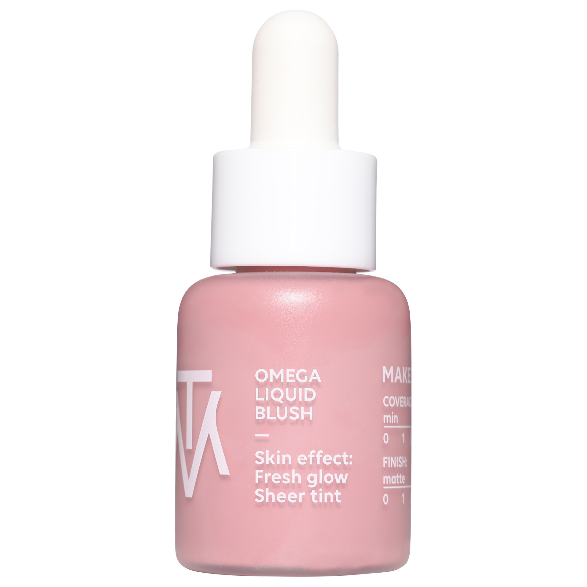 Fard de obraz lichid Omega Dusty Rose - MAKETHEMAKE