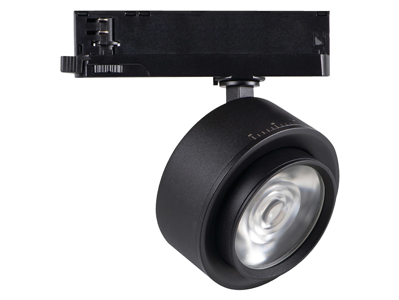 Lampa szynowa BTL LED 12,8 cm aluminiowa czarna