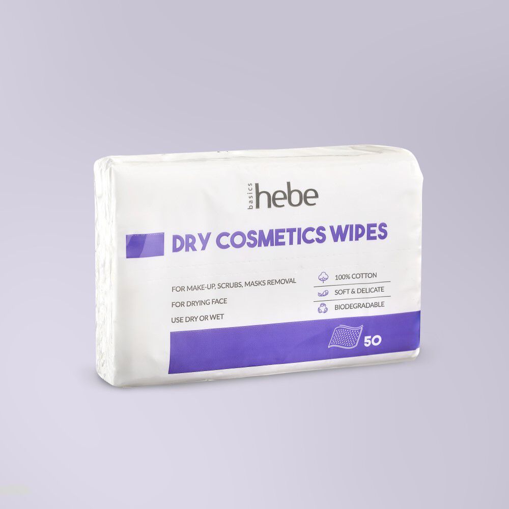 Salviette struccanti secche Hebe Basics