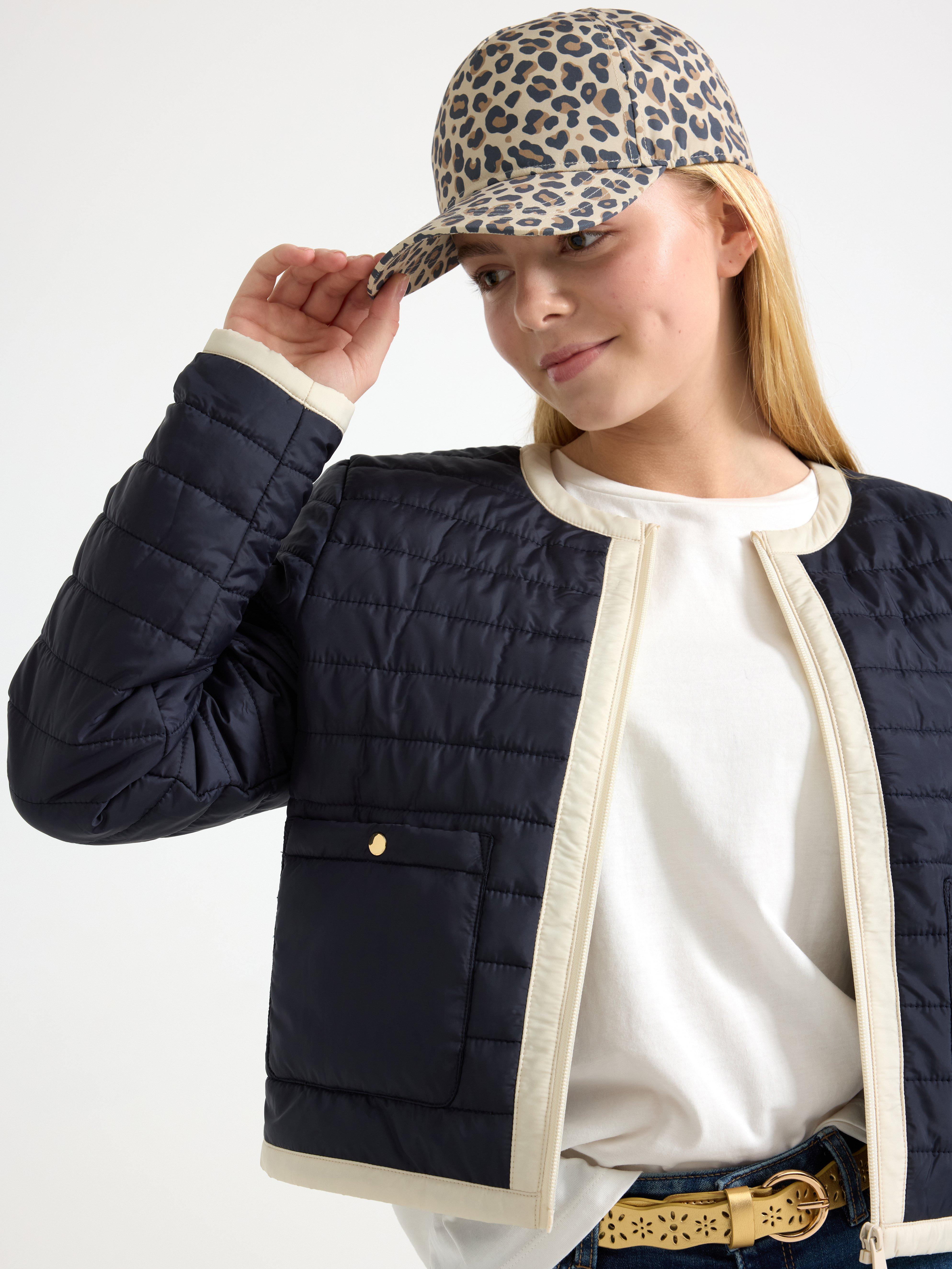 Vadderad jacka Dark Navy