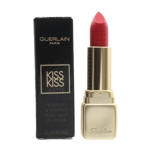 Guerlain KissKiss Matte Lipstick M332 Fire Red