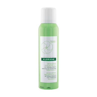 Klorane 24h Effektiv Deodorant Spray Hvit Marshmallow 125 ml