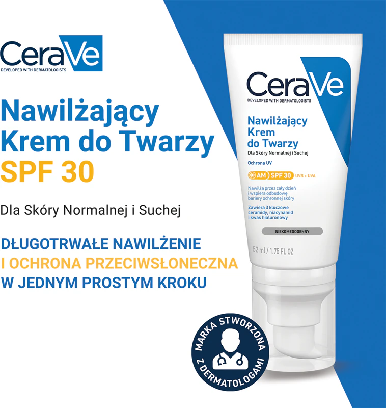CeraVe gezichtscrème voor de normale tot droge huid