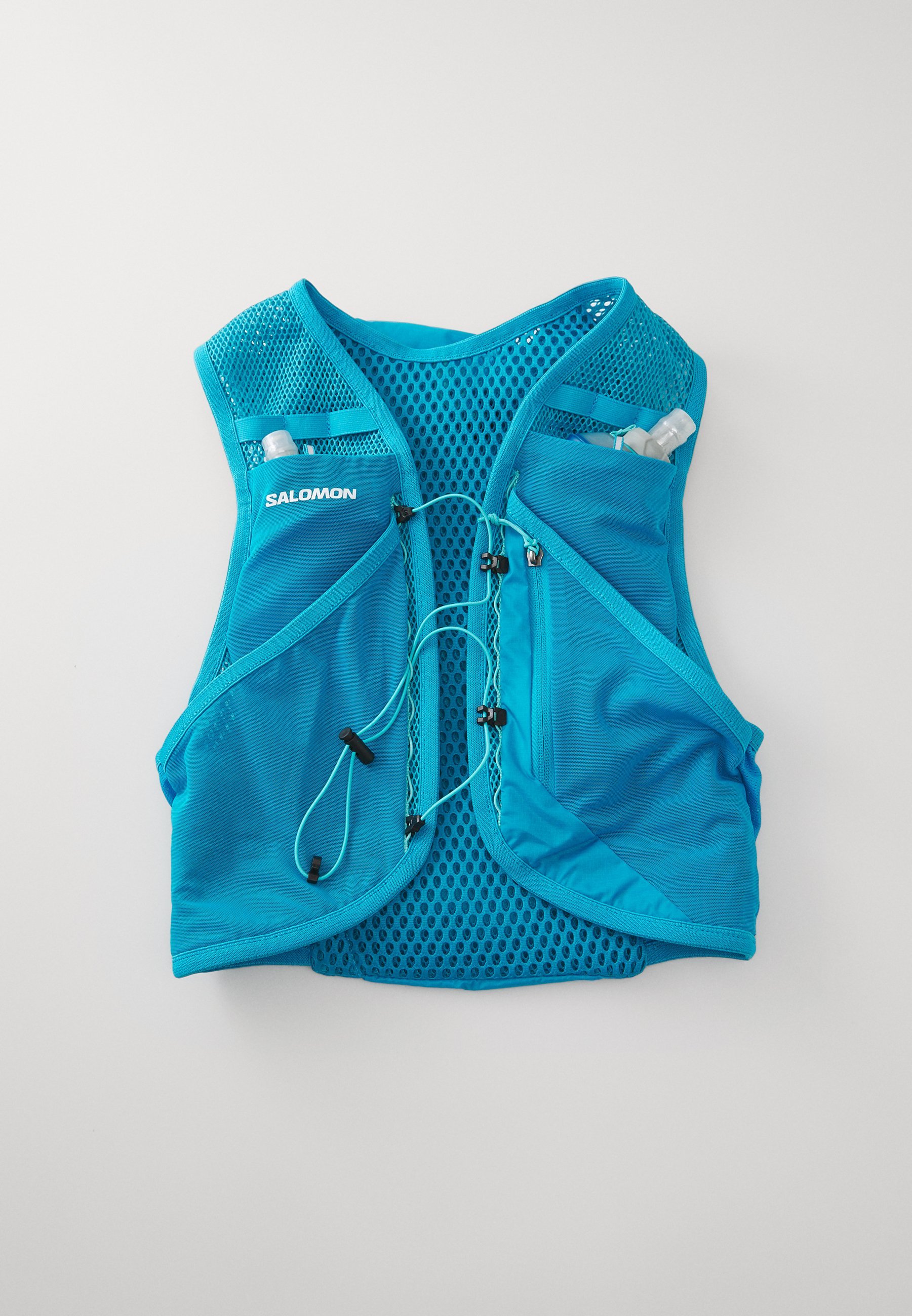Salomon ACTIVE SKIN 8 SET UNISEX - Zaino idratazione - blu Danubio/blu Curaçao
