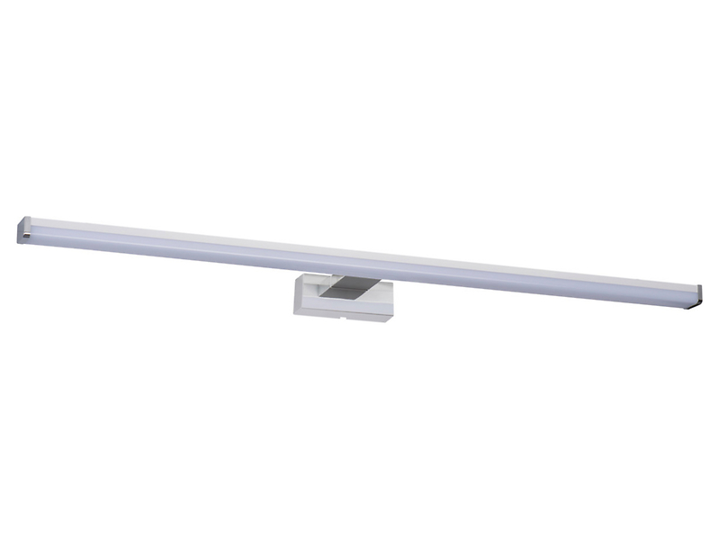 Kinkiet łazienkowy Asten LED aluminiowy biało-srebrny