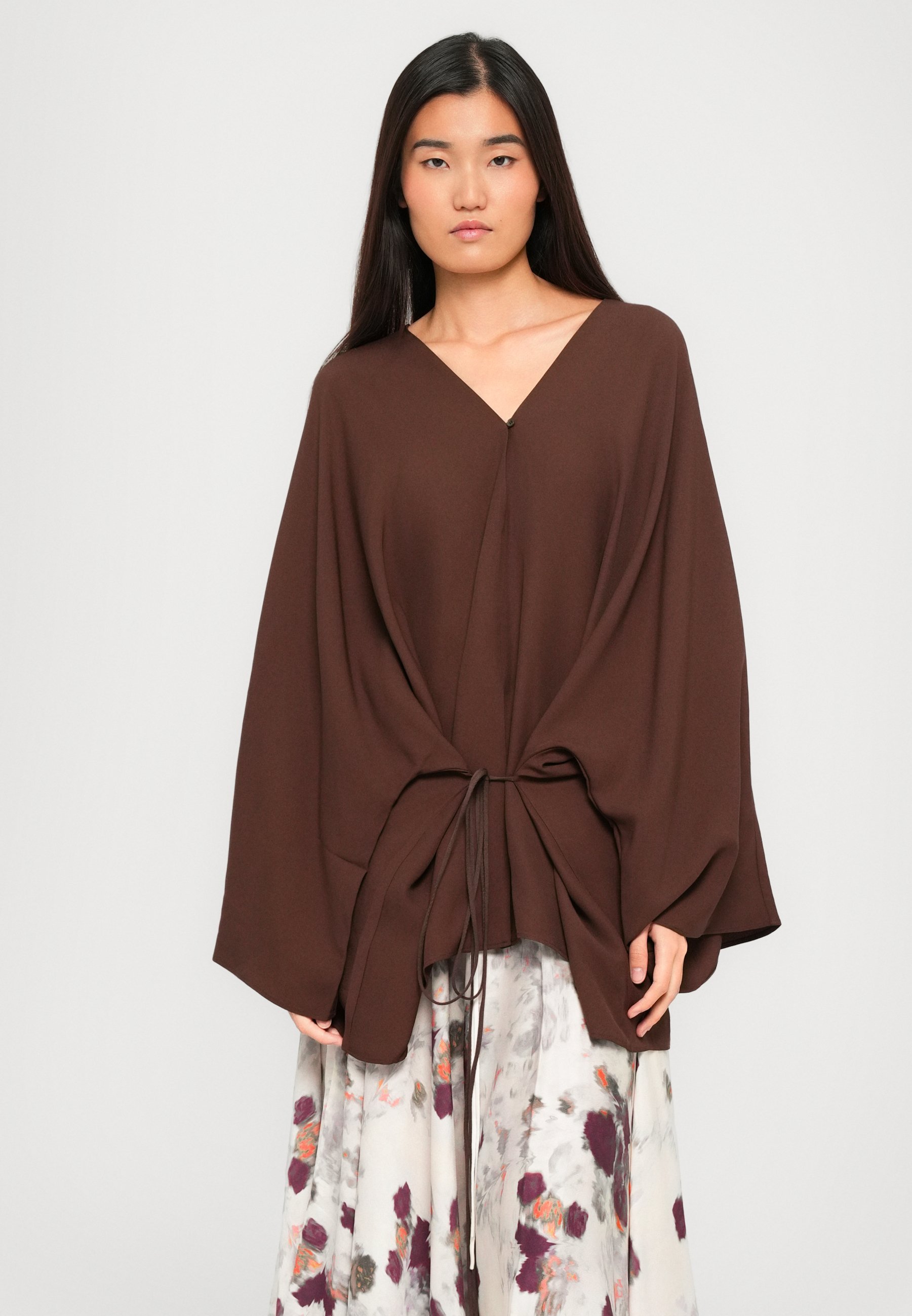 Rodebjer BLANCA ROSIE - Gonna lunga - crema gardenia