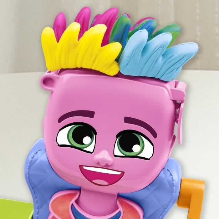 Salón de belleza Play-Doh, set de plastilina con 6 botes, Clásico, para mayores de 3 años.