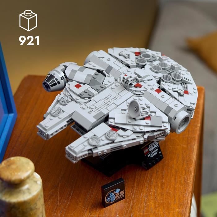 LEGO Star Wars 75375 Millennium Falcon, Set di costruzioni, Astronave, Adulti